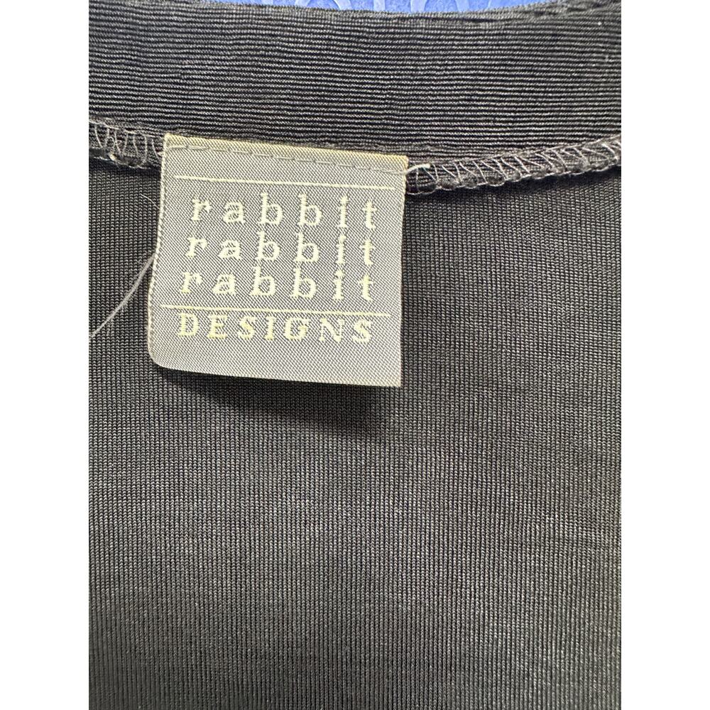 Rabbit Rabbit Rabbit Designs Size 8 V Neck Button Front Long Cardigan Acetate - Picture 2 of 11